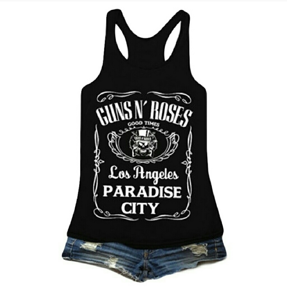 Guns N' Roses graphic tank top